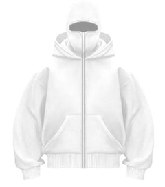 Double Hood Design Hooded Sweater