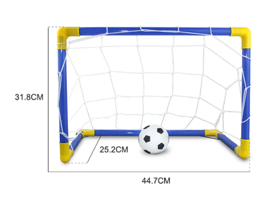 Kids' Dual-Sport Soccer & Hockey Net