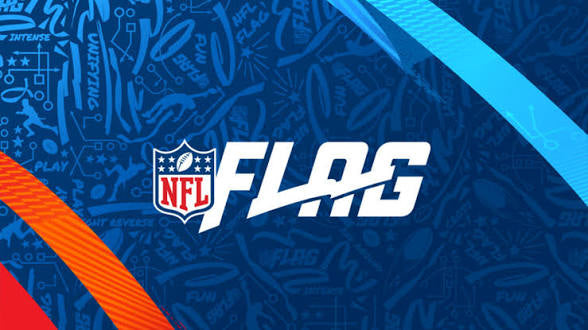 NFL Flag blue graphic